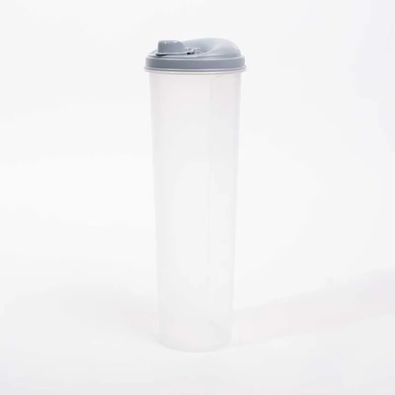 Garrafa Misturadora SHAKER Cinza 1L