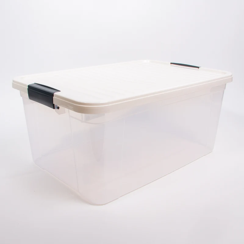 Caixa de Arrumação KYTE Creme 34L
