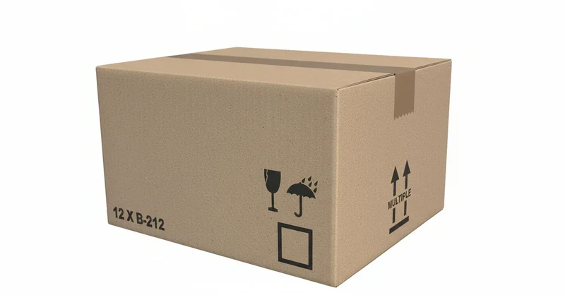 📦 Caja de Cartón para 12 Tarros de Cristal B212 | Pack de 23 Unidades