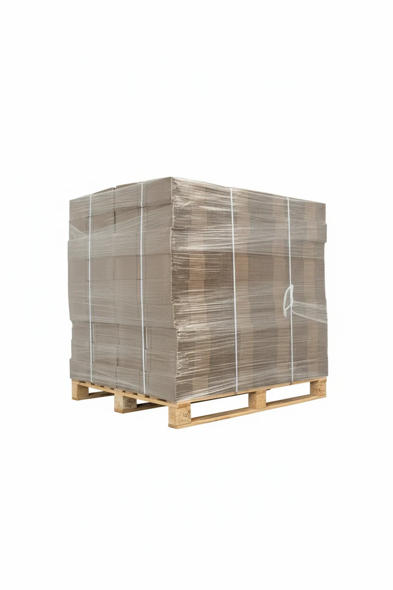 📦 Palet Caja de Cartón para 12 Tarros de Cristal B250 | 1.512 Unidades