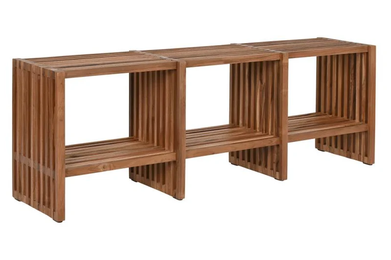 MUEBLE TV TECA 130X30X45 NATURAL