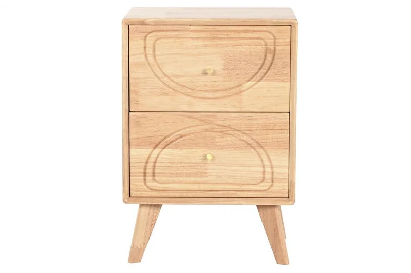 MESITA DE NOCHE MADERA DE HEVEA 40X30X58
