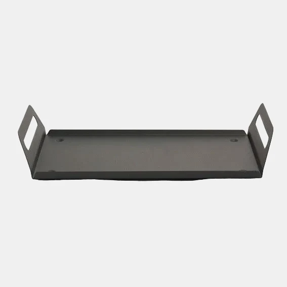 Bandeja de aluminio room service negra. 38,5 x 52 cm - 1 Ud.