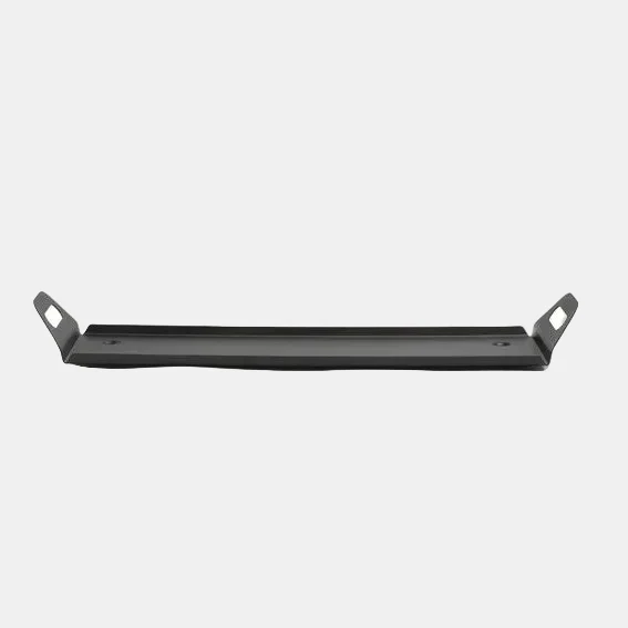 Bandeja de aluminio para catering negra. 15 x 52,5 cm - 4 Uds.