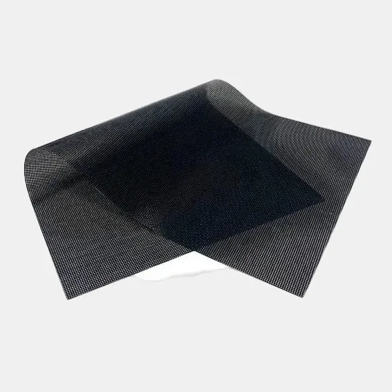 Cubre bandejas de silicona negra. Distintas medidas - 4 Uds.