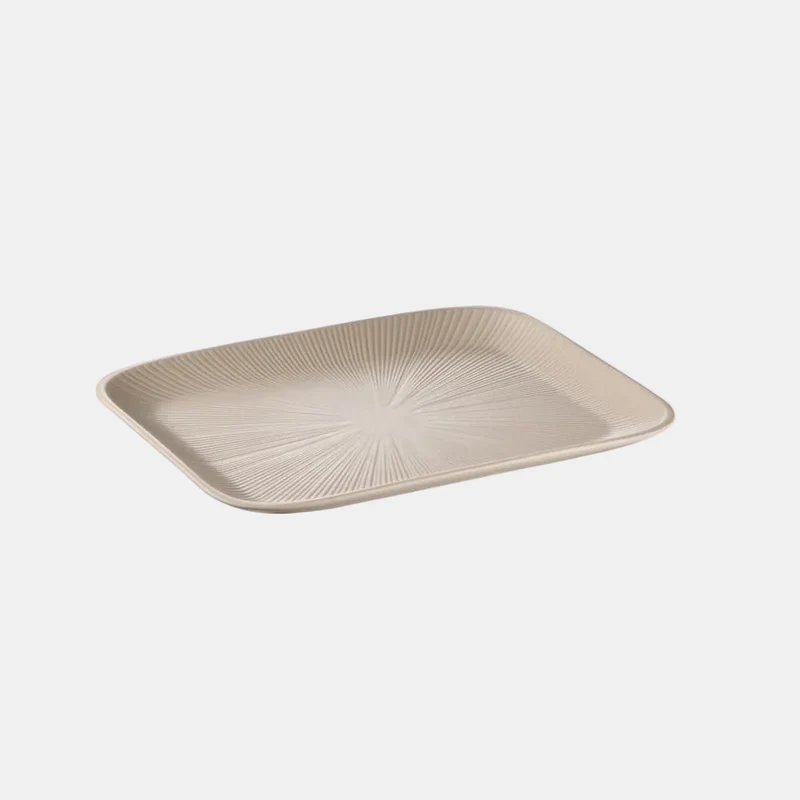 Bandeja melamina Nero GN 1/2. 32,5 x 26,5 x 2,5 cm - 1 Ud.