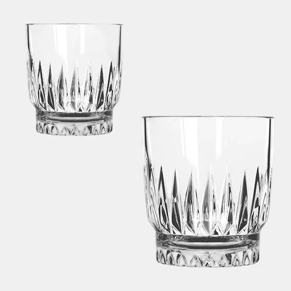 Vaso de cristal tallado Winchester. Varias medidas y capacidades - 12 Uds.
