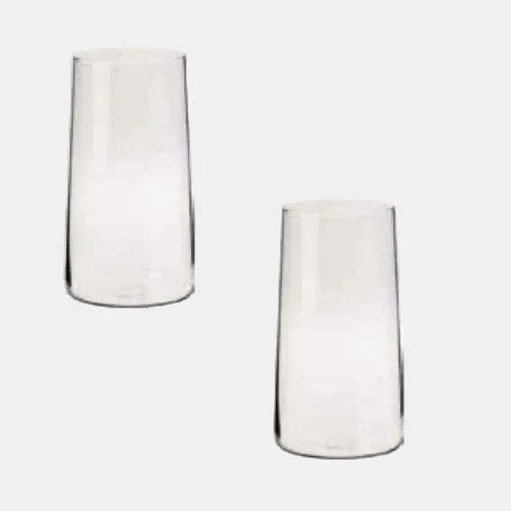 Vaso de cristal Avant Garde. Varias capacidades - 6 Uds.