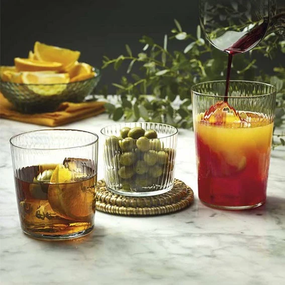 Vaso de cristal Soho. Varias capacidades - 6 Uds.