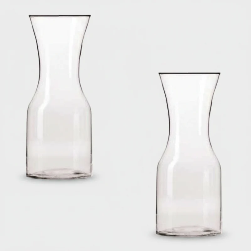 Decantador de cristal. ø8,5 x 23 cm 1000 ml - 1 Ud.