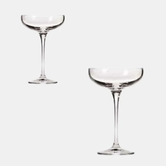 Copa para coctelería Champagne Coupe. ø9.8 x 17 cm. 24 cl - 6 Uds.