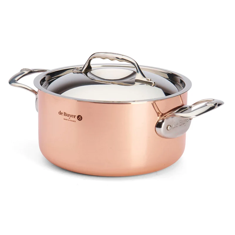 Olla de cobre Prima Matera De Buyer (inducción)