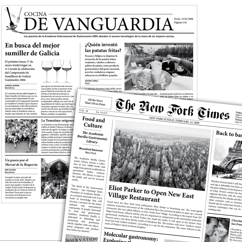 Papel de periódico parafinado estándar 29 x 30 cm. Varios modelos - 500 Uds.