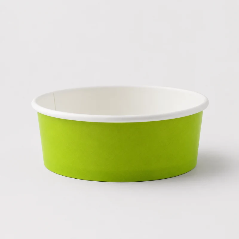 Ensaladera de cartón verde Buckaty. Varias medidas - 360 Uds.