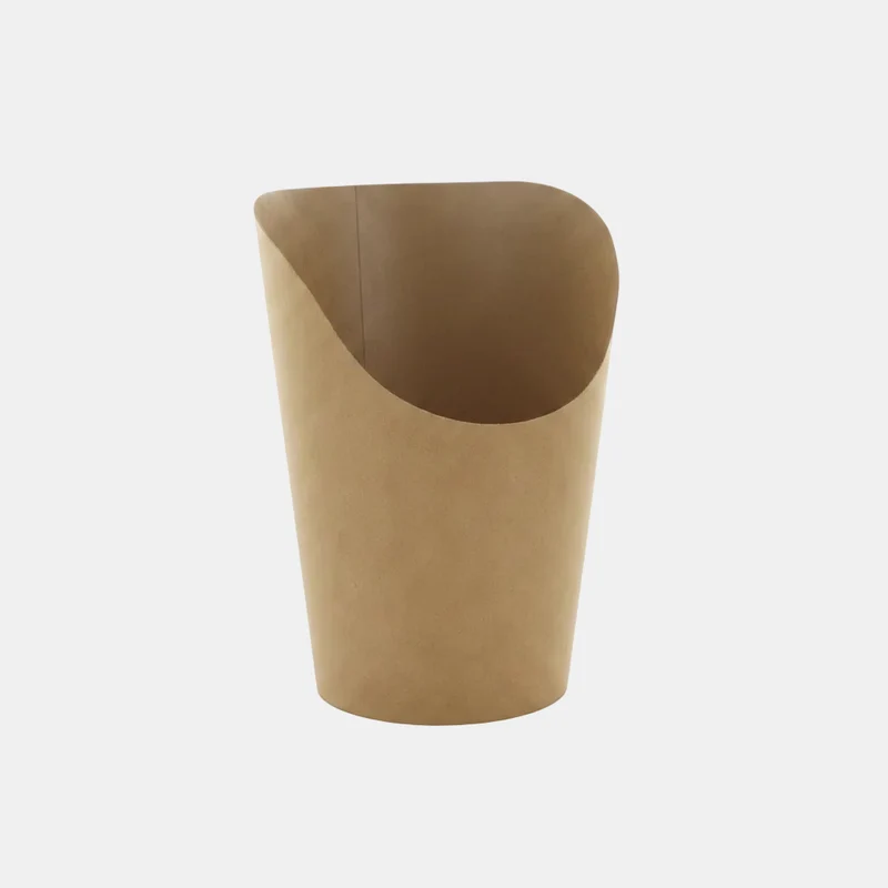 Envase kraft para wraps. ø6 x 10 cm. 270 ml - 1000 Uds.