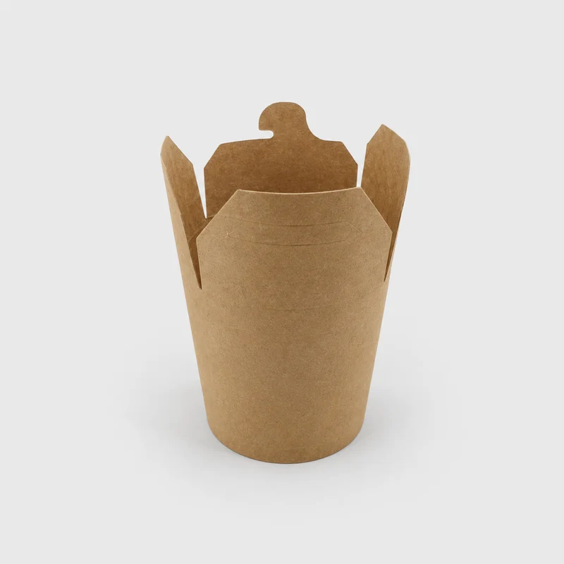 Caja plegable noodle kraft. Varias medidas - 500 Uds.