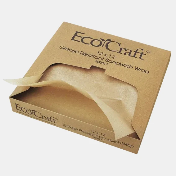 Dispensador de papel kraft. 15 x 27 cm - 10.000 Uds.