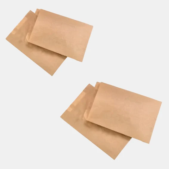 Bolsa de papel kraft para bolleria 14 + 6 x 25 cm - 1000 Uds.