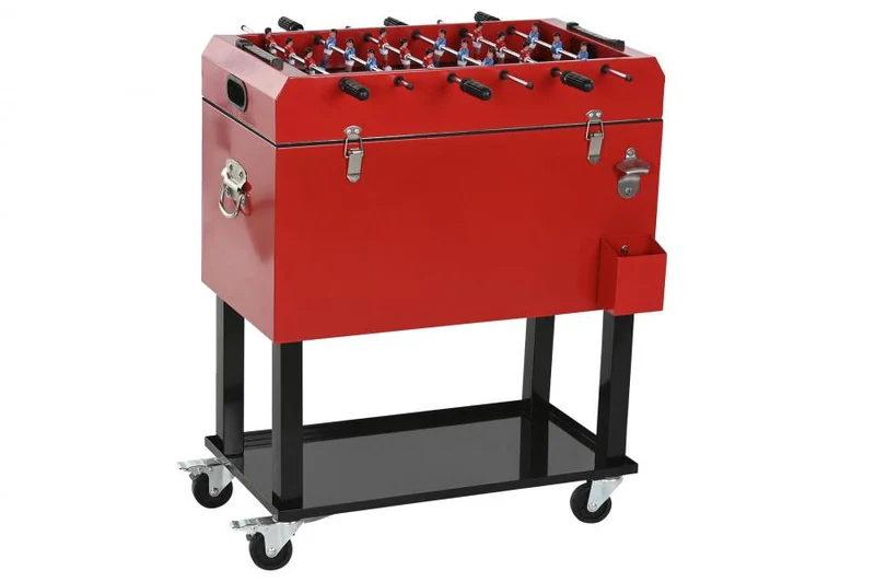 NEVERA METAL 71X62X85 NO ELECTRICA ROJO