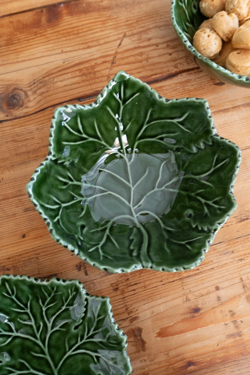 Cuenco Hoja De Parra