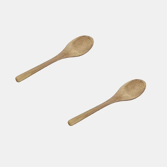 Minicuchara de bambú 9 cm - 50 Uds
