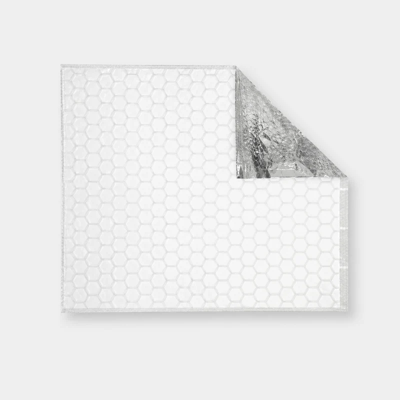 Papel Falu aluminio/blanco para envolver alimentos 31 x 41 cm - 1966 Uds.