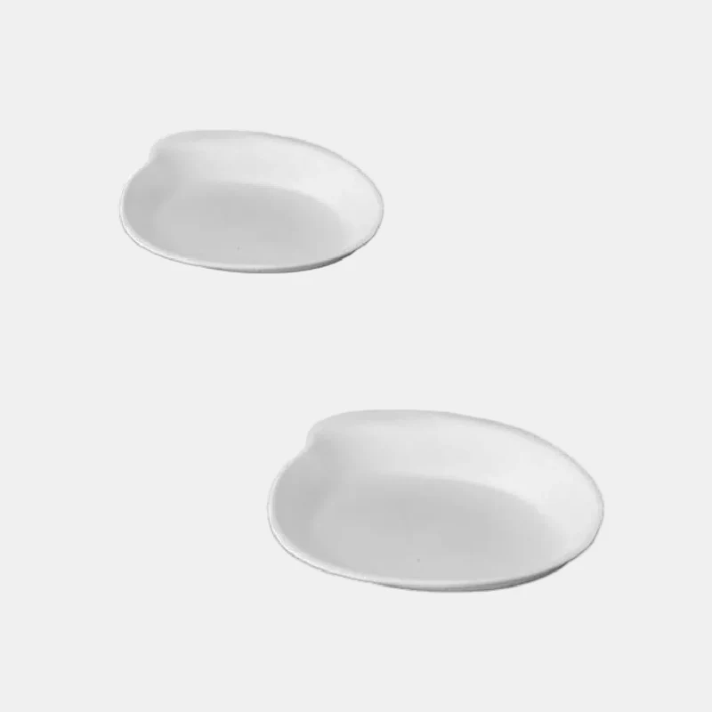 Plato biodegradable mini side caña de azúcar. 11 x 8.5 x 2.2 cm - 1.000 Uds
