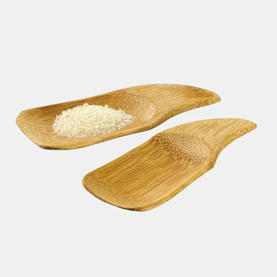 Cuchara degustación bambú. 10 x 6 cm - 144 Uds.