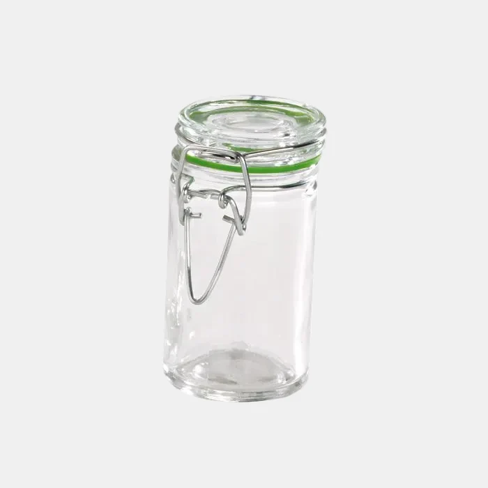 Mini Vasos de borosilicato. ø4.4 x 8.5 cm. 65 ml - 24 Uds.