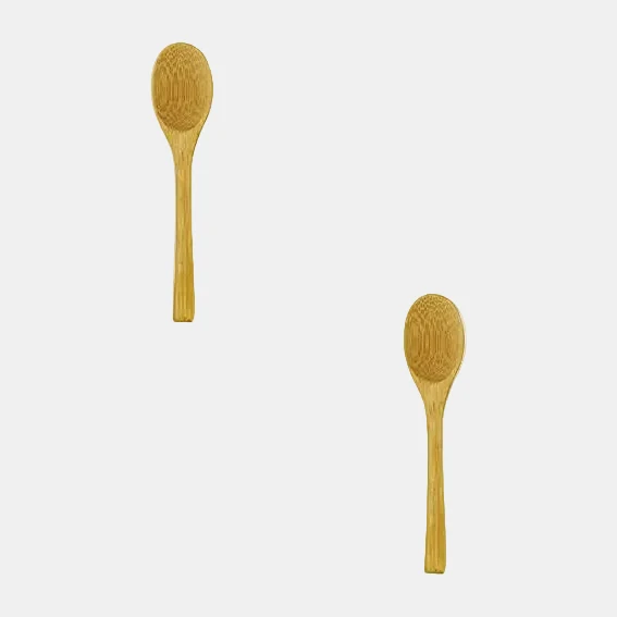 Cuchara postre de bambú. 12 cm - 250 Uds.