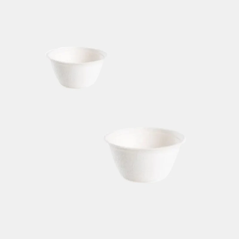 Mini bol para degustación pulpa de caña. 7 x 7 x 5 cm - 100 Uds