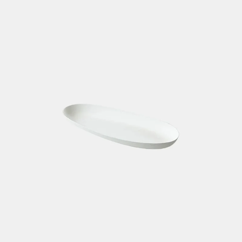 Bandeja ovalada de caña de azúcar biodegradable. Varias medidas - 480 Ud