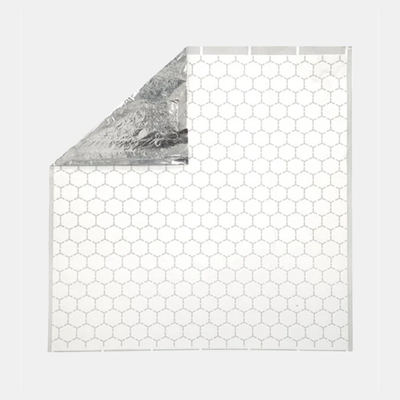 Papel Falu aislante aluminio plata 41 x 41 cm - 1000 Uds