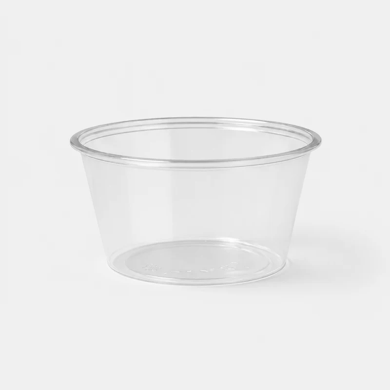 Salsero PP transparente ø6 cm. 60 ml - 2.500 Uds.