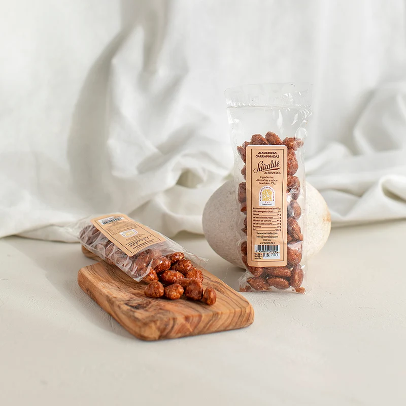Bolsita Almendras Garrapiñadas Serralde