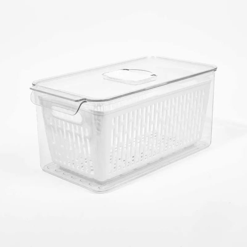 Caixa Organizadora com Tampa para Frigorífico FRESHNESS 5.7L