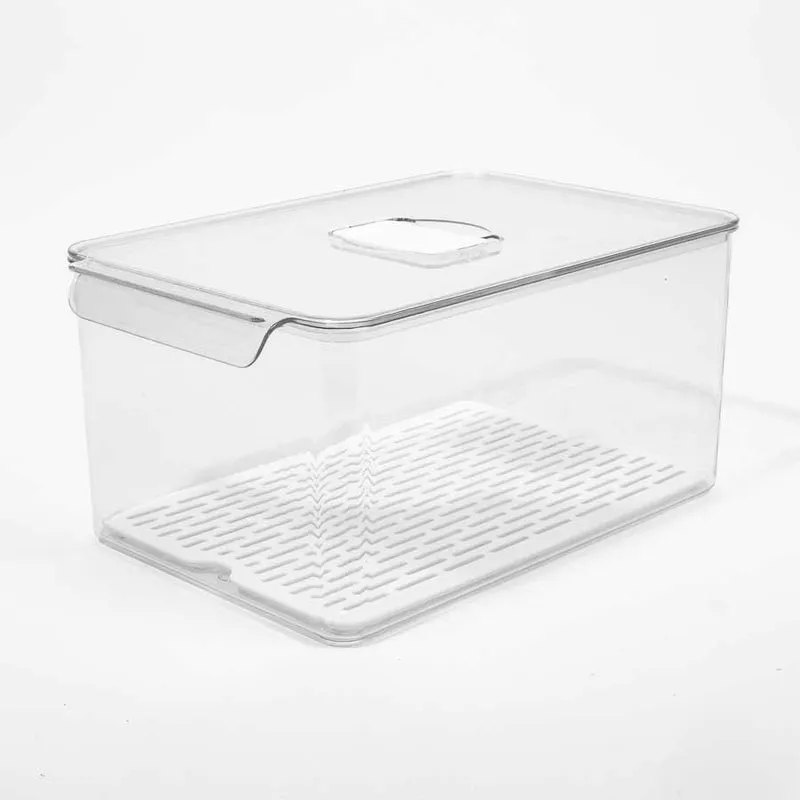 Caixa Organizadora com Tampa para Frigorífico FRESHNESS 8L
