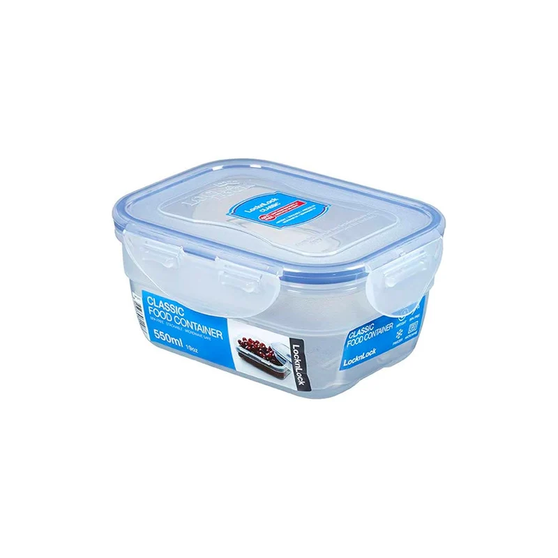 Envase Hermético Rectangular 550 ml Classic