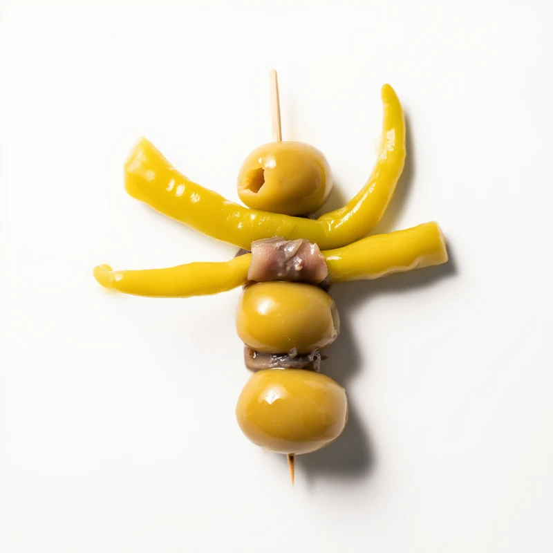 Gilda Clásica Vasca - Anchoa del Cantábrico, Aceituna y Piparra