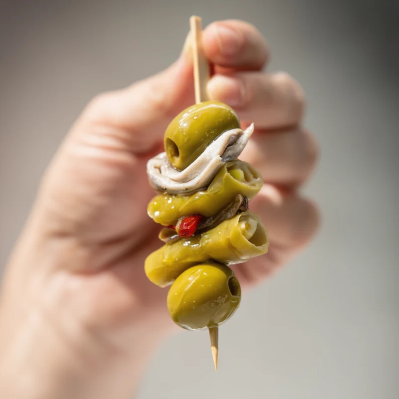 Gilda de Matrimonio Artesanal — Anchoa, Boquerón y Guindilla