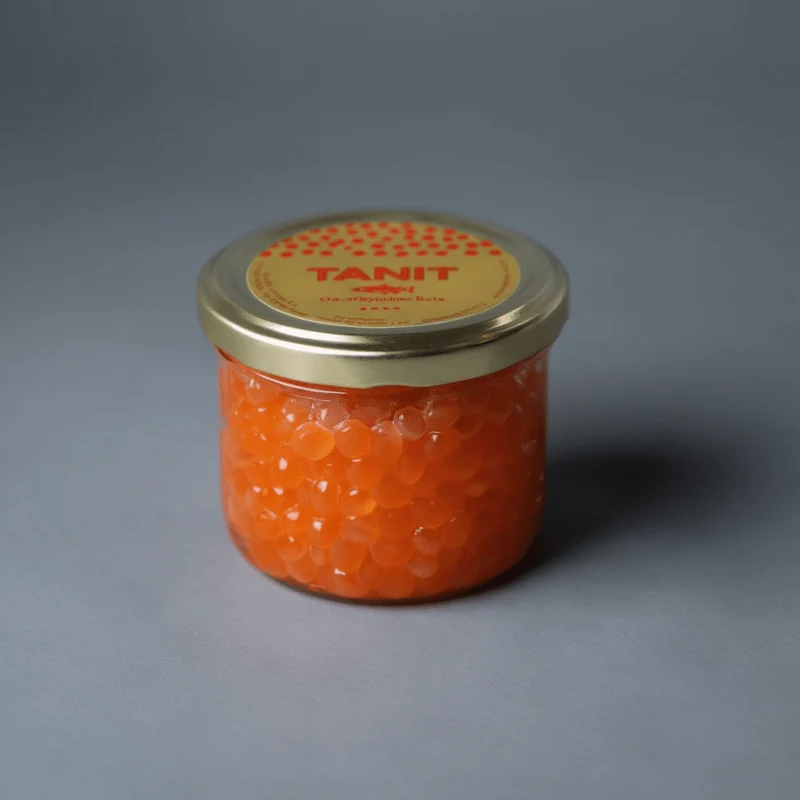 Huevas de Salmón TANIT Keta Premium Tarro de Cristal - 100g