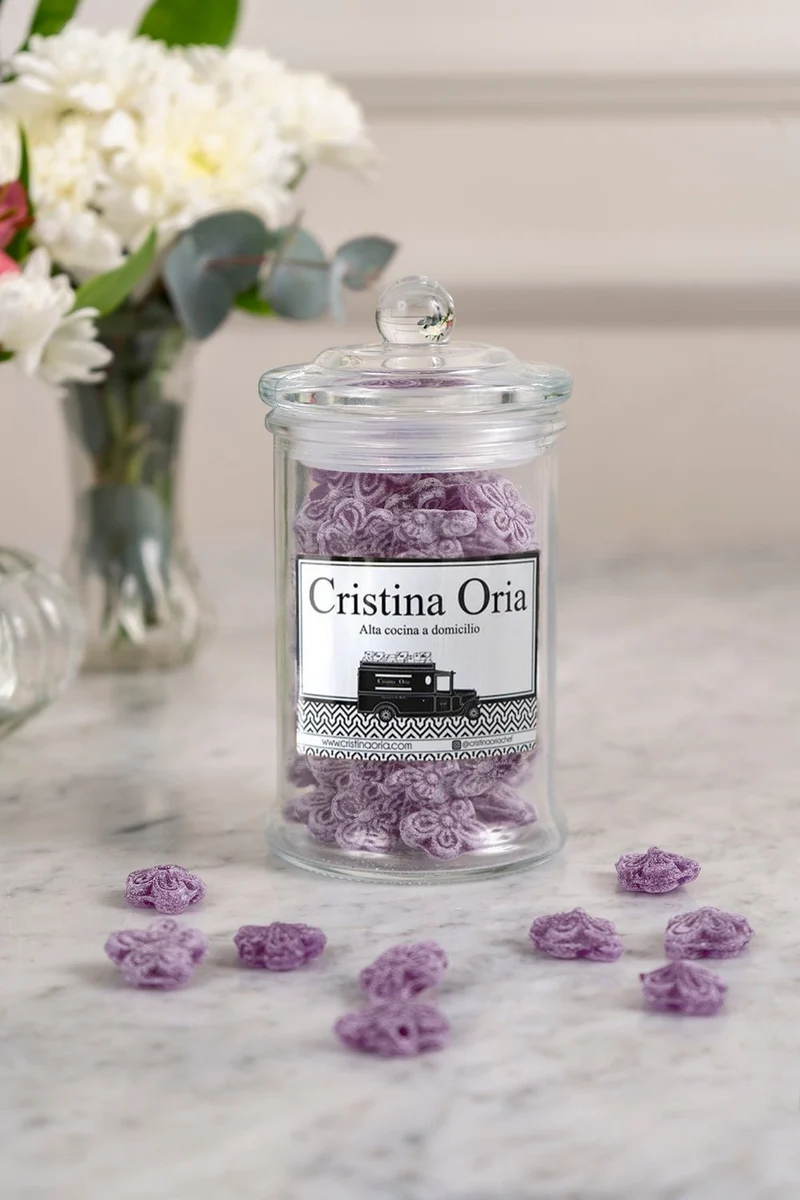 Violetas Tarro De Cristal 220 G