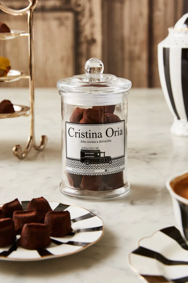 Trufas Naranja Tarro Cristal 200G