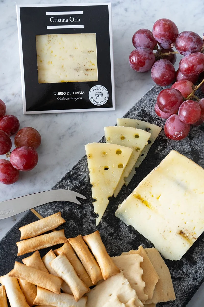 Queso De Oveja Curado Con Trufa Negra 250G