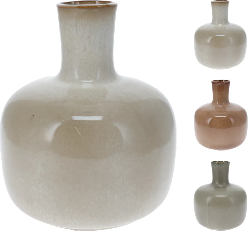 JARRON BOTELLA PORCELANA 2