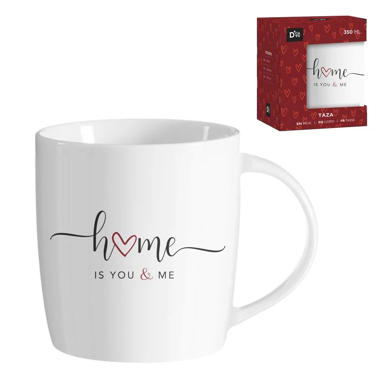 MUG 350ML HOME LOVE