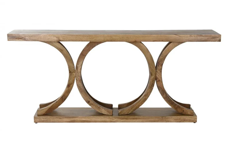 CONSOLA MANGO 170X30X75 CIRCULO NATURAL
