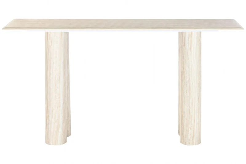 CONSOLA GRANITO MDF 150X40X78 BEIGE