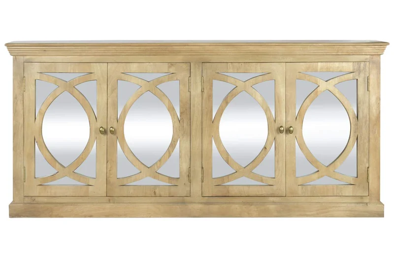 BUFFET MADERA MACIZA MANGO 200X45X90 NATURAL