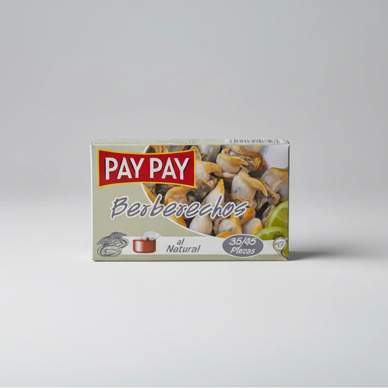 Berberechos al Natural 35/45 Piezas - 115g | Pay Pay